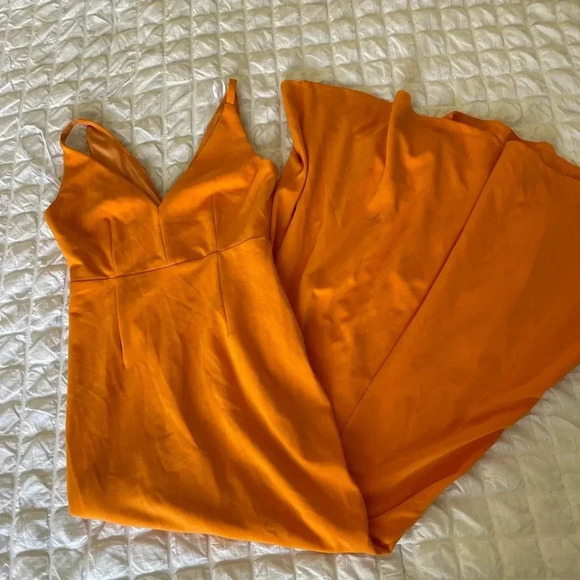 Lulus Orange Melora maxi dress - Picture 5 of 14